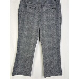 Express Women's Capri Pants Mid Rise Black/White Size 2